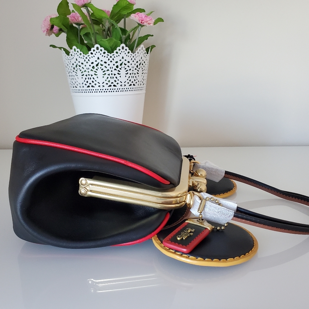 Coach Disney Mickey Mouse X Kisslock Bag - Picture 8 of 16